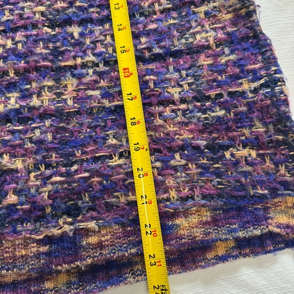 Parkhurst Maeve Pullover Multicolor Textured Crew Neck Sweater - Picture 6 of 9